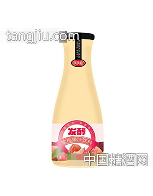发酵蜜桃果汁饮料1L