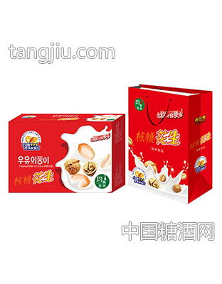 调皮虎核桃花生风味饮品箱