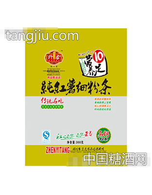 珍一堂纯红薯细粉条圆饼300克