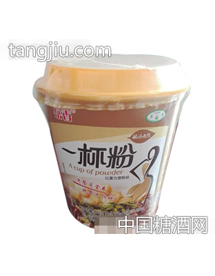 岳香一杯粉红薯方便粉丝（酸汤老鸭）