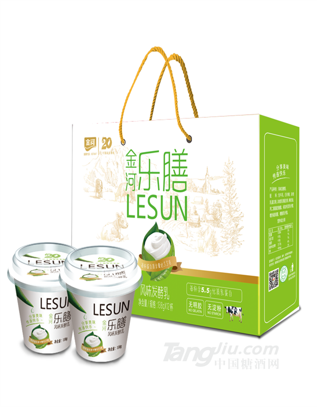 金河乐膳酸奶