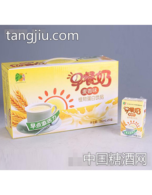 忠厚麦香早餐奶