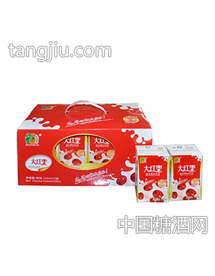 忠厚大红枣牛奶箱装