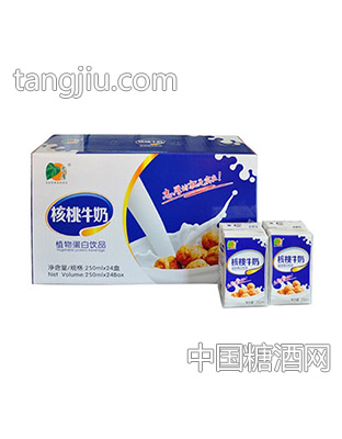 忠厚核桃牛奶（蓝箱）