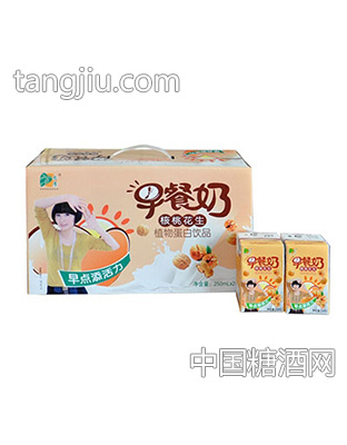 忠厚早餐奶核桃花生箱装