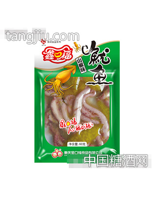 鑫口福鱿鱼山椒味60g