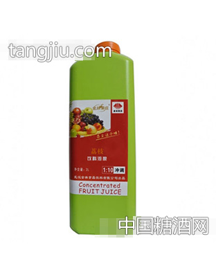 金林果农荔枝饮料浓浆2l