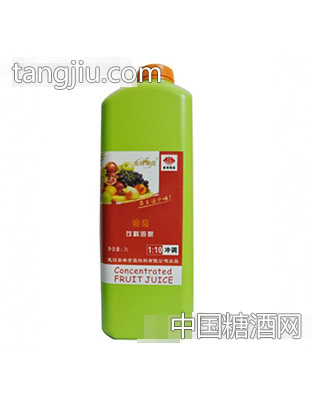 金林果农葡萄饮料浓浆2l