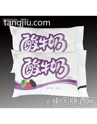 200g金利尔桑葚酸牛奶