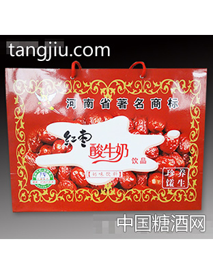 金利尔红枣酸牛奶饮品手提装
