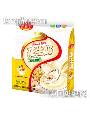维素力纯香原味花生奶520g