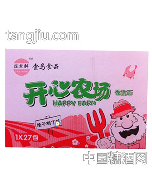 开心农场香脆面辣子鸡丁味