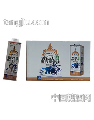 椰庭泰式生榨椰子汁600mlx15瓶