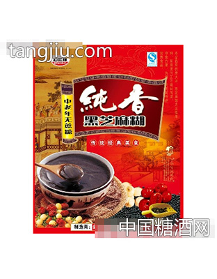 泊旺林纯香黑芝麻糊中老年无蔗糖