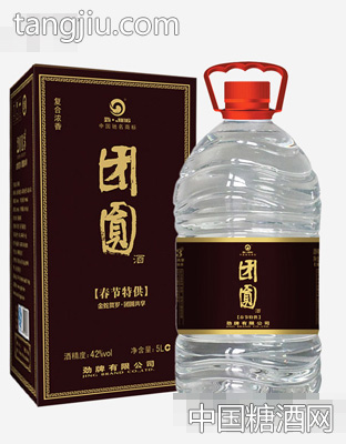 5L 42度团圆酒