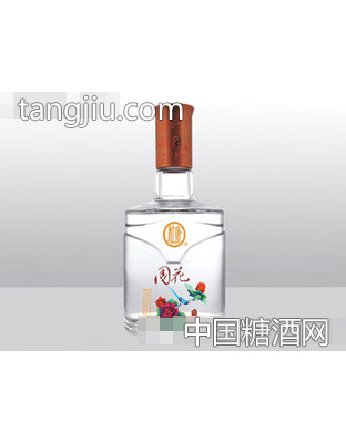 金鹏高白料玻璃瓶国花JP