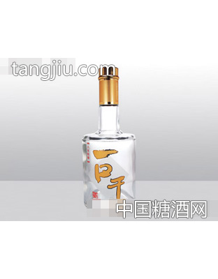 金鹏高白料玻璃瓶一口干JP