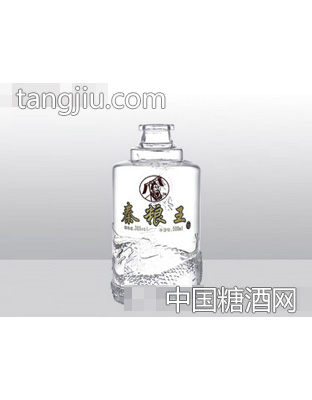 金鹏高白料玻璃瓶秦粮王JP