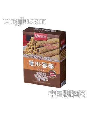 金品坊薏米蛋卷竖着