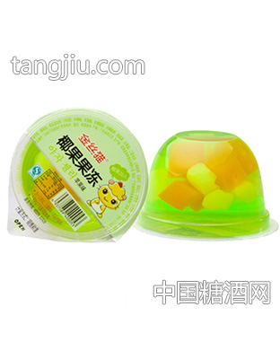 金丝猫椰果果冻苹果味