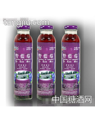 锦秋森林原味野蓝莓300ml