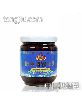 锦秋森林野生蓝莓罐头