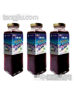 锦秋野生蓝莓果汁400ml