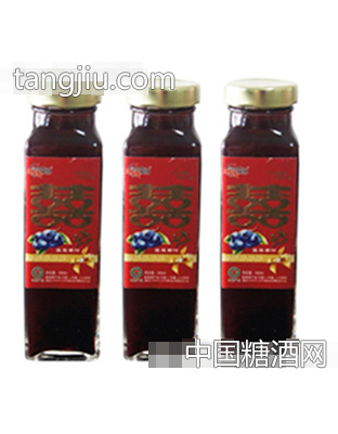 锦秋野生蓝莓果汁红囍350ml