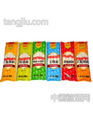 “晶丝”鸡蛋面（花色挂面）