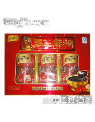 金色谷地450g红枣莲子黑芝麻糊