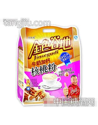 金色谷地1058g牛奶加钙核桃粉