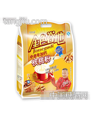金色谷地808g中老年加钙核桃粉