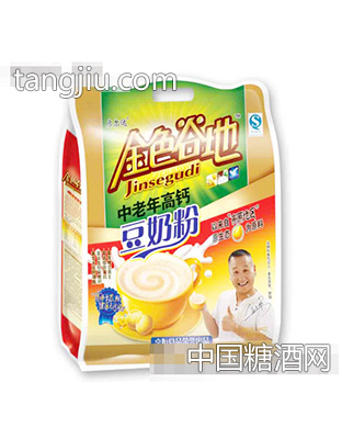 金色谷地808g中老年加钙豆奶粉