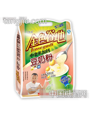 金色谷地816g中老年加钙豆奶粉