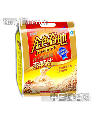 金色谷地600g高钙低糖核桃燕麦片