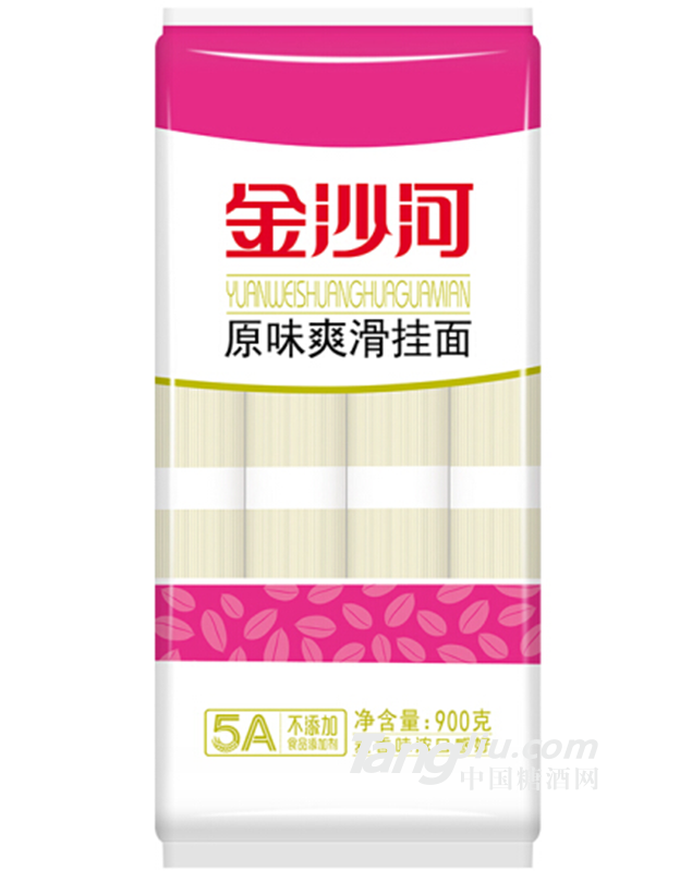 金沙河原味爽滑挂面900g