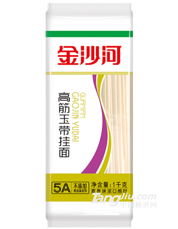 金沙河宽面条挂面1kg