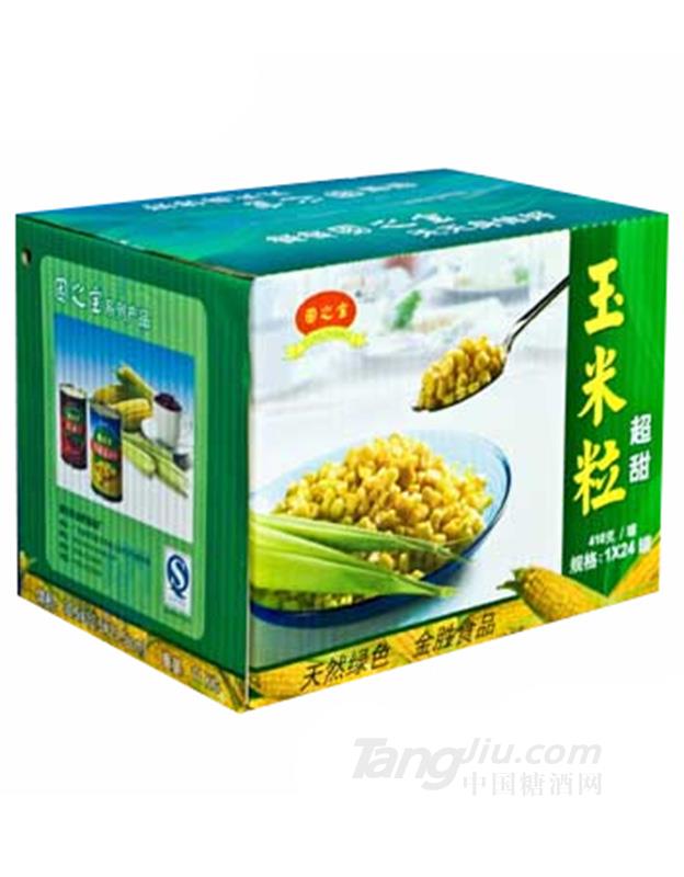 园之宝超甜玉米粒罐头24罐箱装