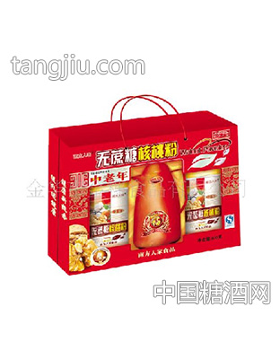 礼盒装中老年无蔗糖核桃粉