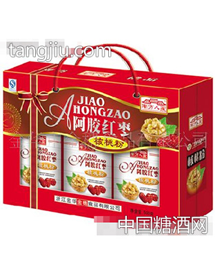 阿胶红枣核桃粉