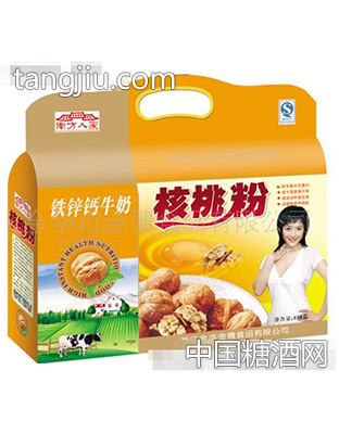 袋装铁锌钙牛奶核桃粉