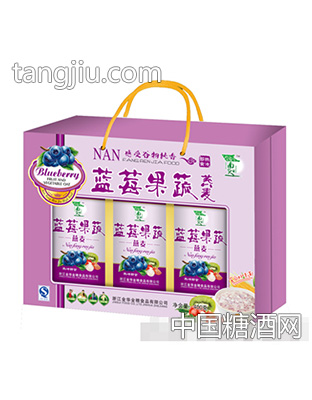 蓝莓果蔬燕麦开窗礼盒装400克
