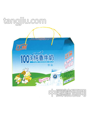 江源99%纯香牛奶屋顶盒