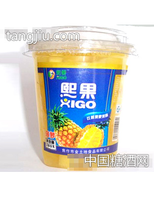 塑杯黄桃罐头280g