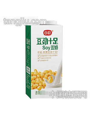 谷韵豆劲十足soy豆奶1L