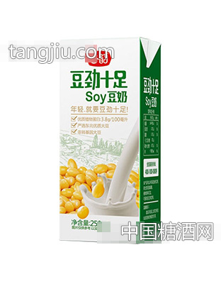 谷韵豆劲十足soy豆奶250ml