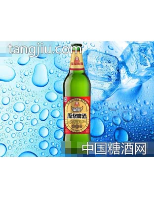 金星原浆啤酒新一代8°520ml（家庭装）