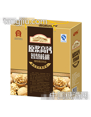 智博星原浆高钙智慧核桃礼盒