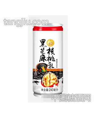 智博星黑芝麻核桃乳240ml