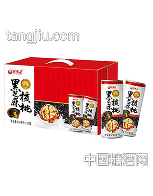 智博星黑芝麻核桃乳240mlx20
